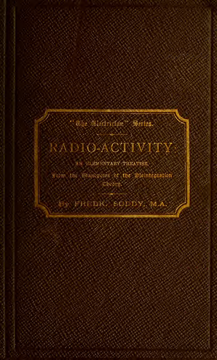 Cover for Radio-Activity