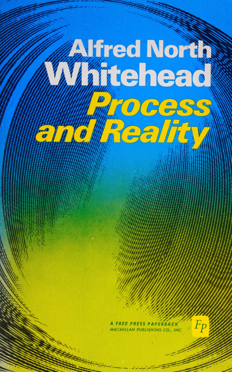 Cover for Process And Reality