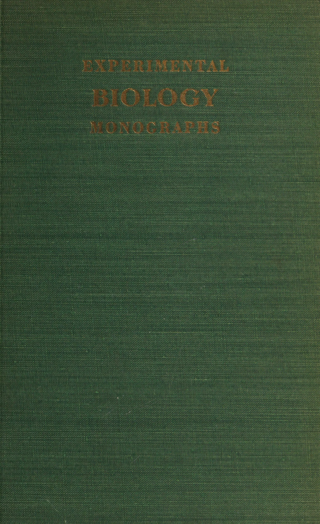 Cover for The Supersensitivity Of Denervated Structures