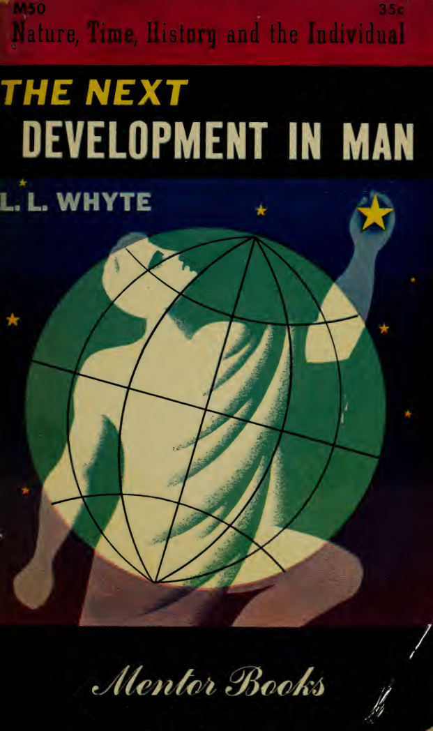 Cover for The Next Development In Man