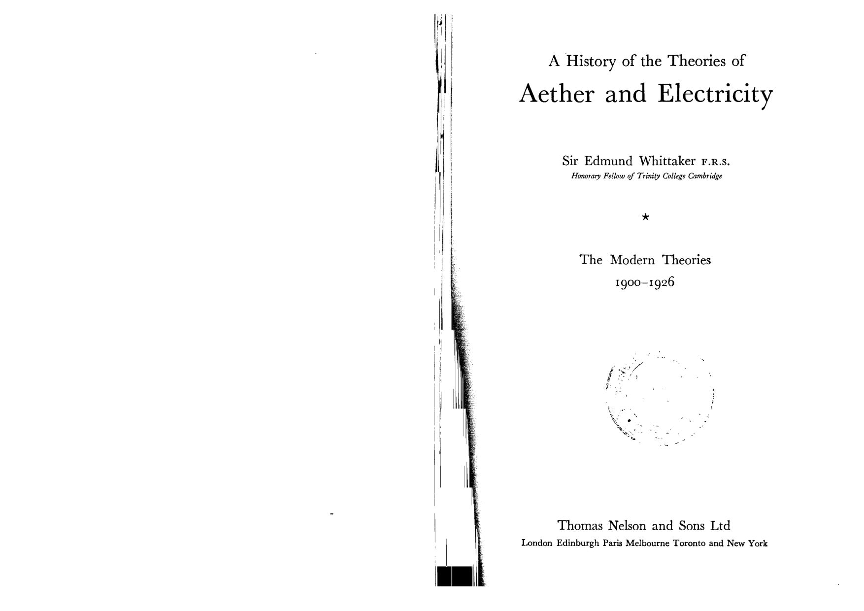 Cover for A History Of The Theories Of Aether And Electricity, Volume 2
