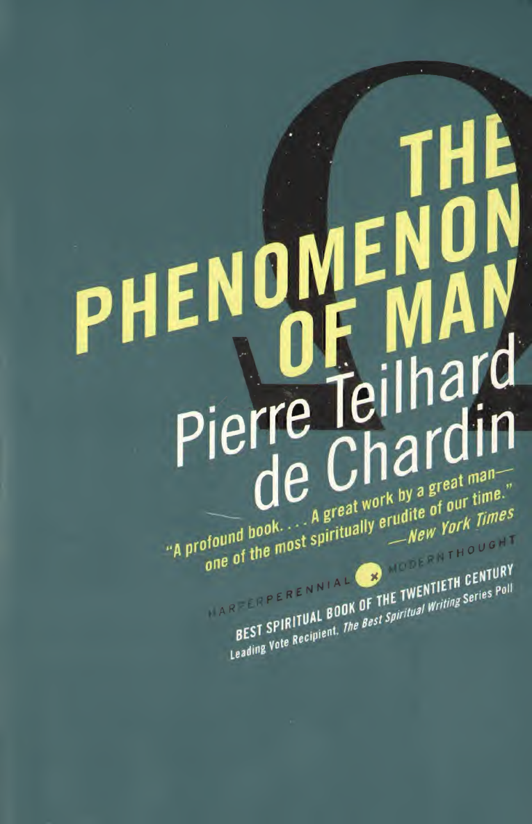 Cover for The Phenomenon Of Man