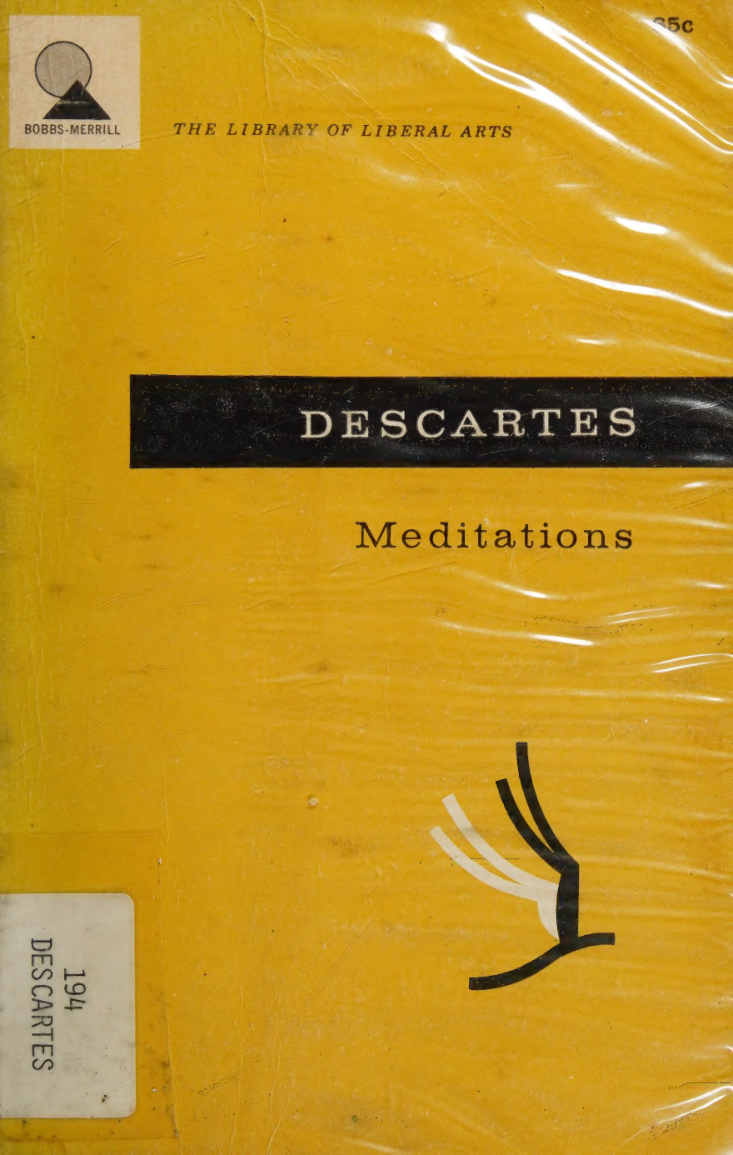 Cover for Meditations On First Philosophy