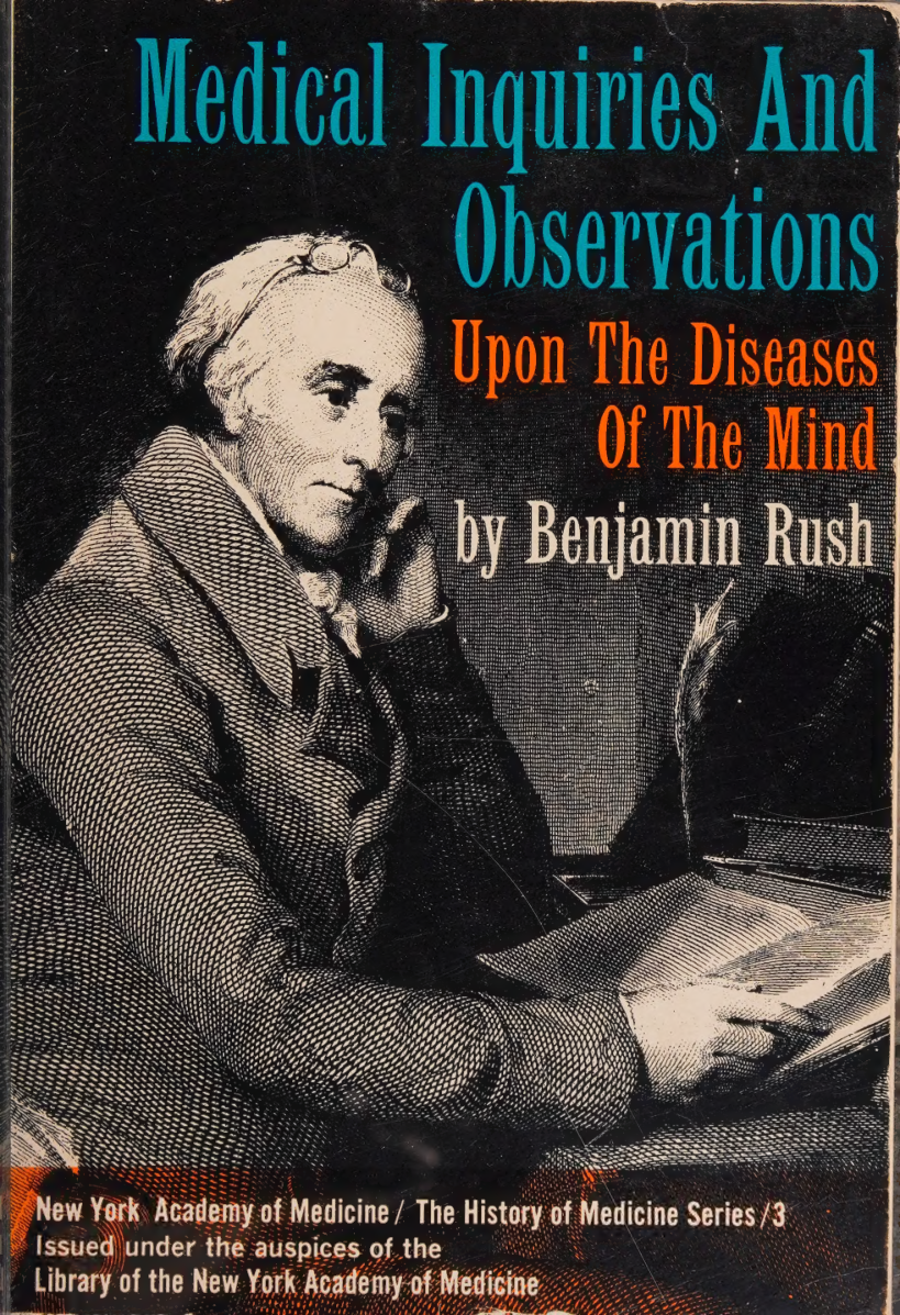 Cover for Medical Inquiries And Observations Upon The Diseases Of The Mind