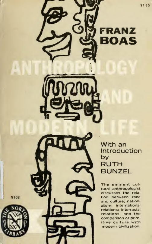 Cover for Anthropology And Modern Life
