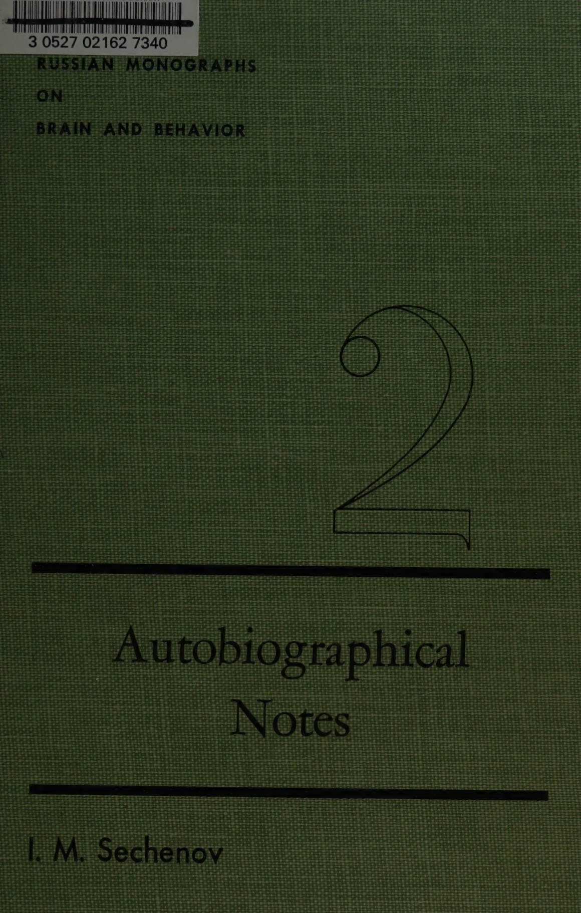 Cover for Autobiographical Notes