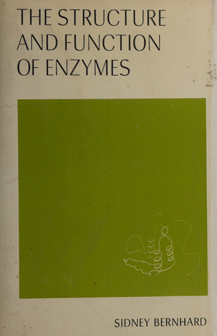 Cover for The Structure And Function Of Enzymes
