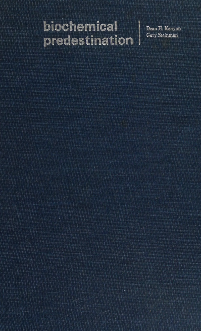 Cover for Biochemical Predestination