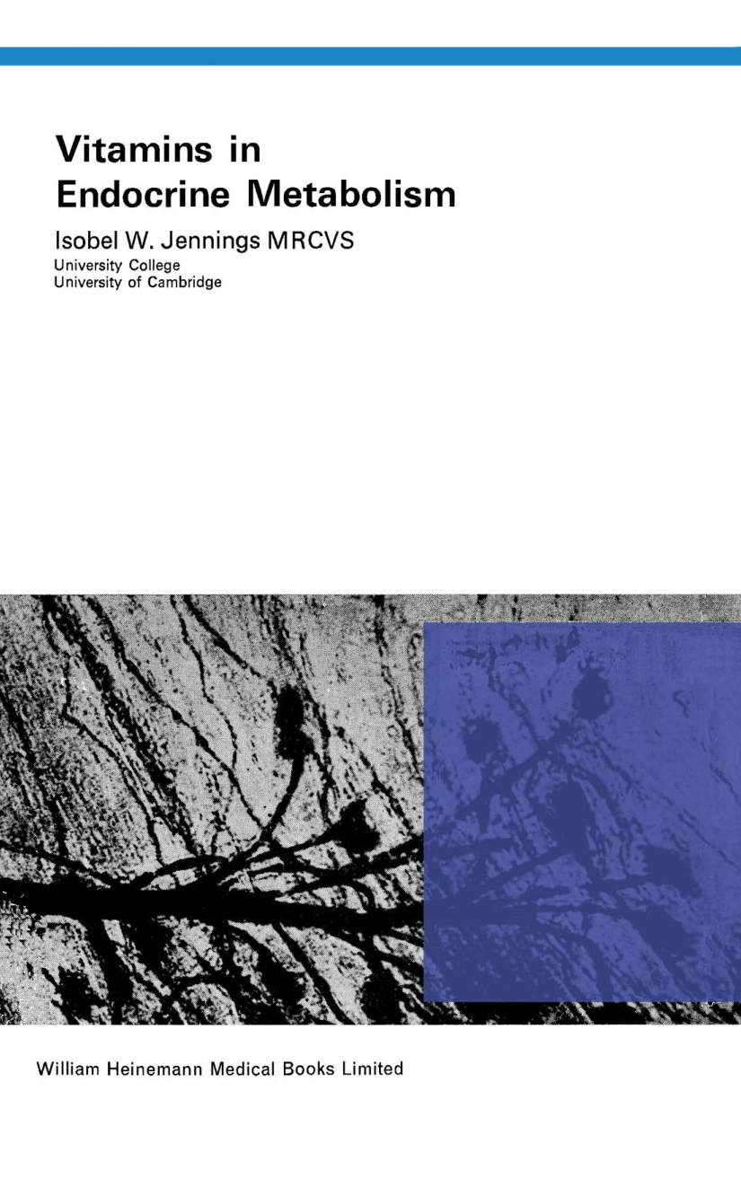 Cover for Vitamins In Endocrine Metabolism