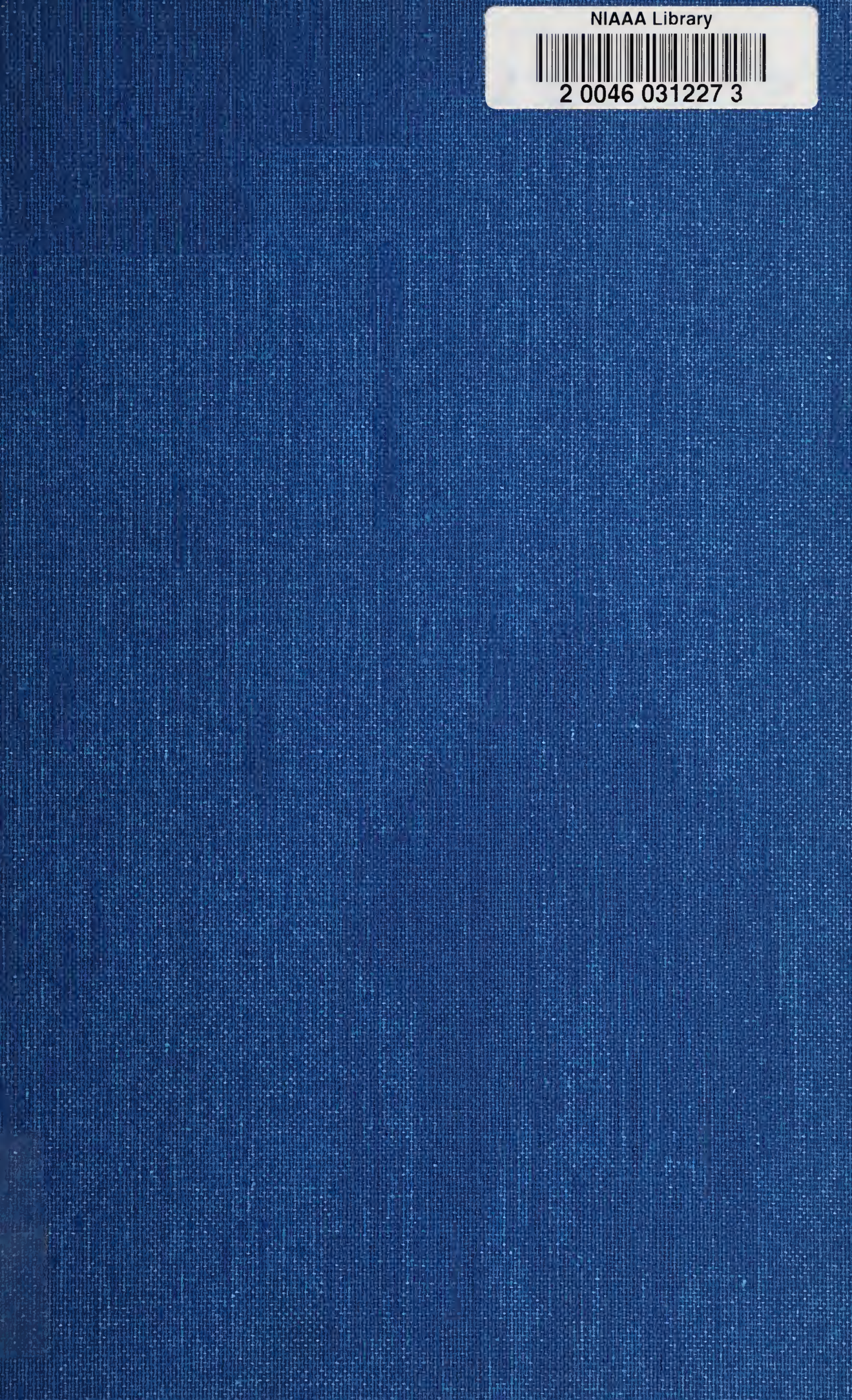 Cover for Alcoholism, The Nutritional Approach