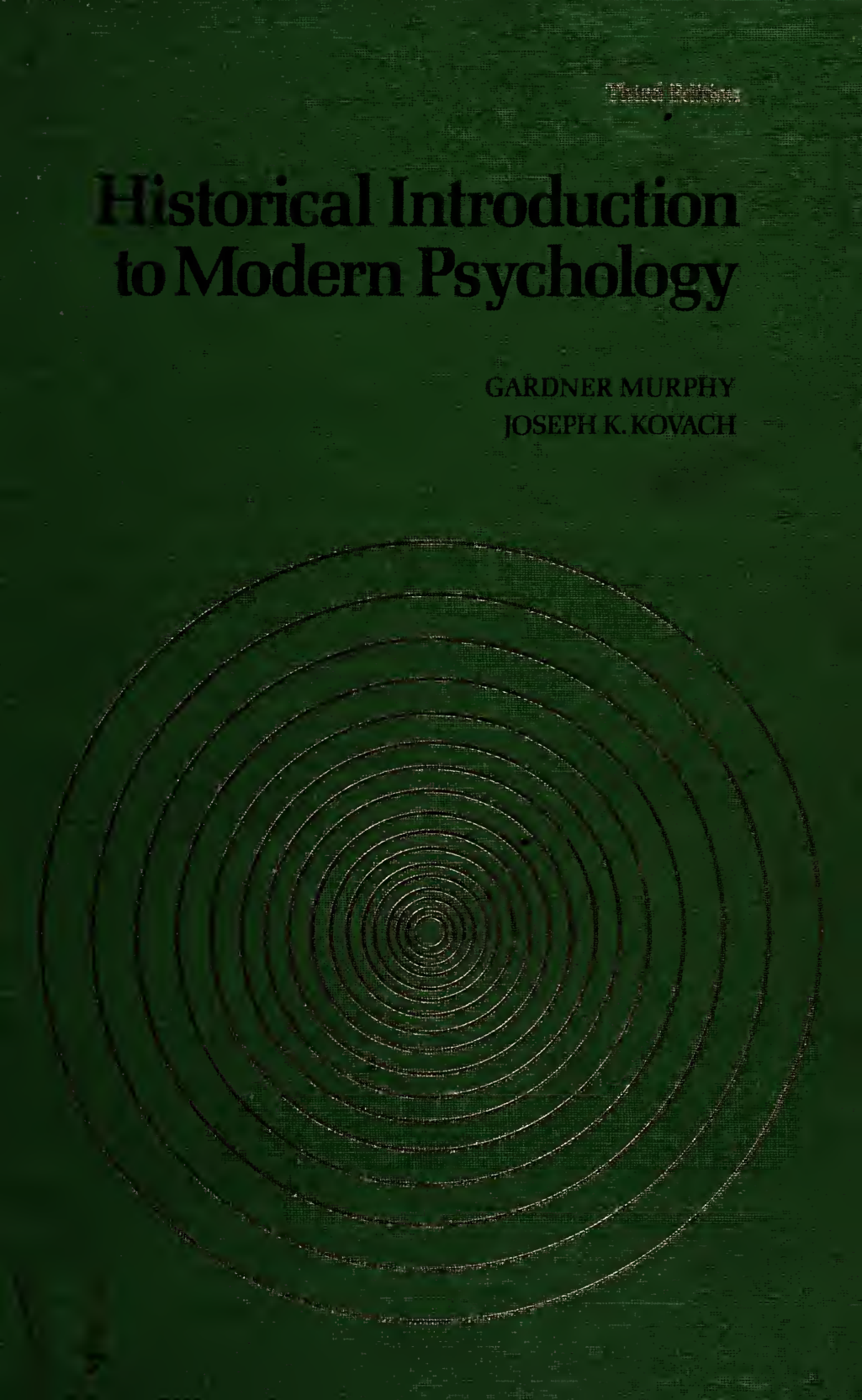 Cover for Historical Introduction To Modern Psychology