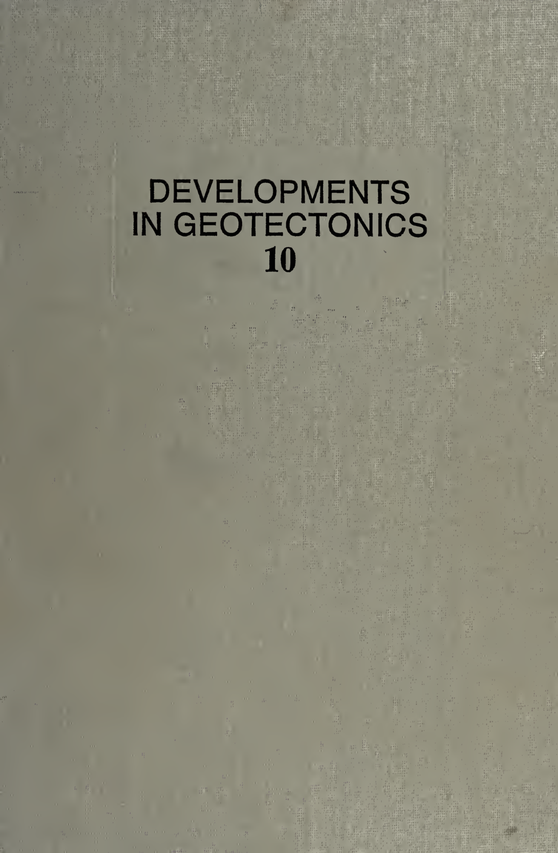 Cover for The Expanding Earth