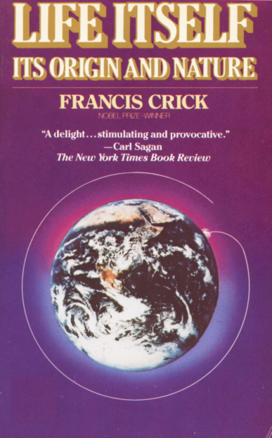Cover for Life Itself, Its Origin And Nature