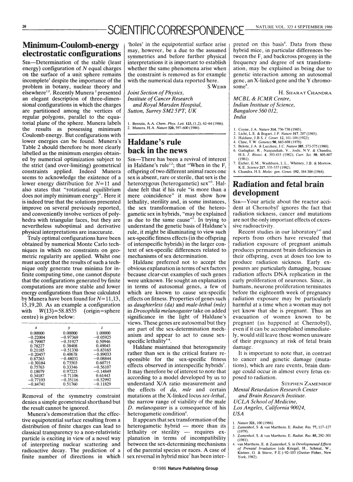 Cover for Radiation And Fetal Brain Development