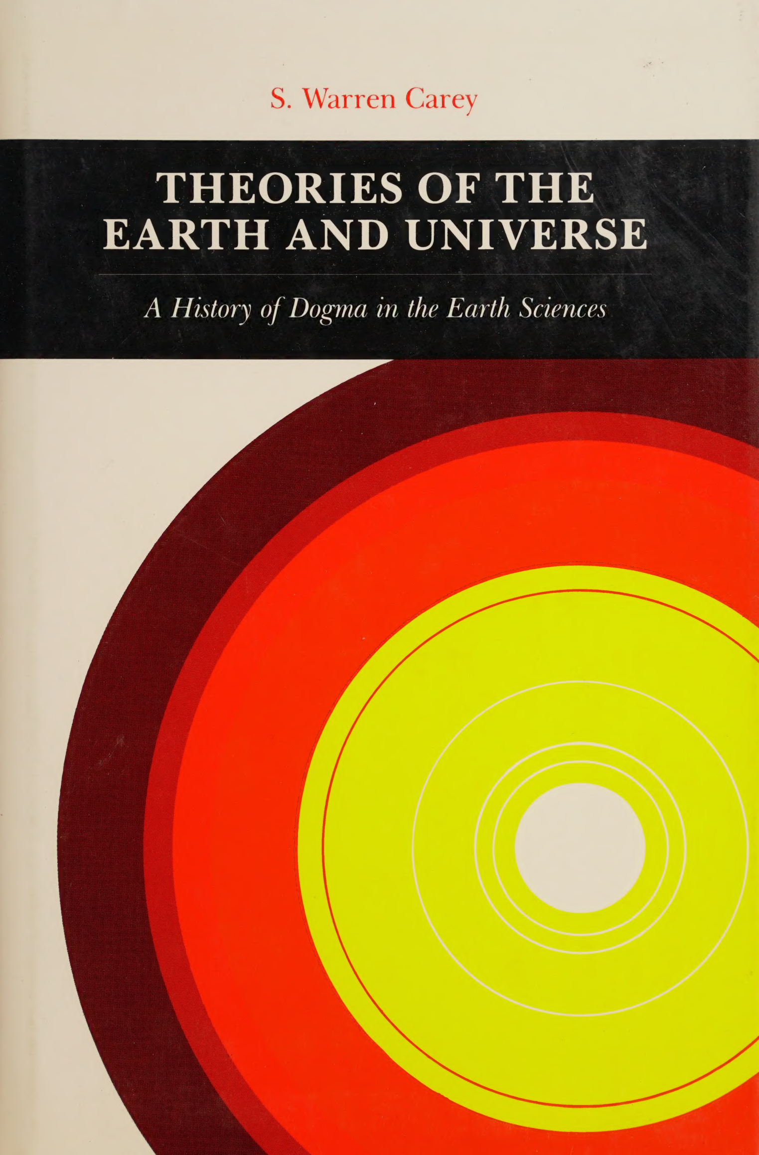 Cover for Theories Of The Earth And Universe