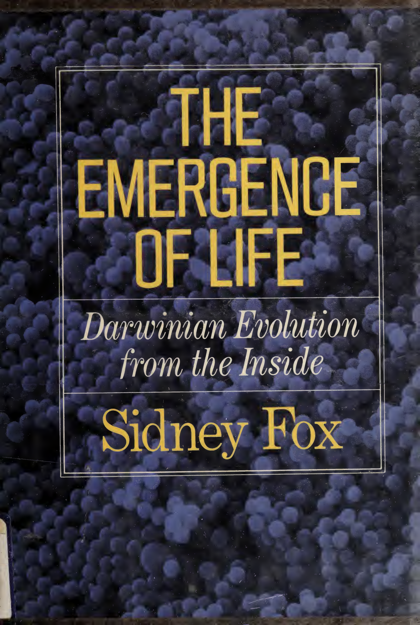 Cover for The Emergence Of Life