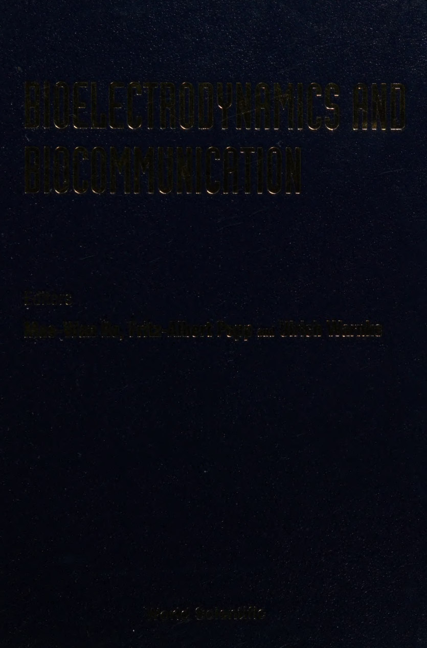 Cover for Bioelectrodynamics And Biocommunication