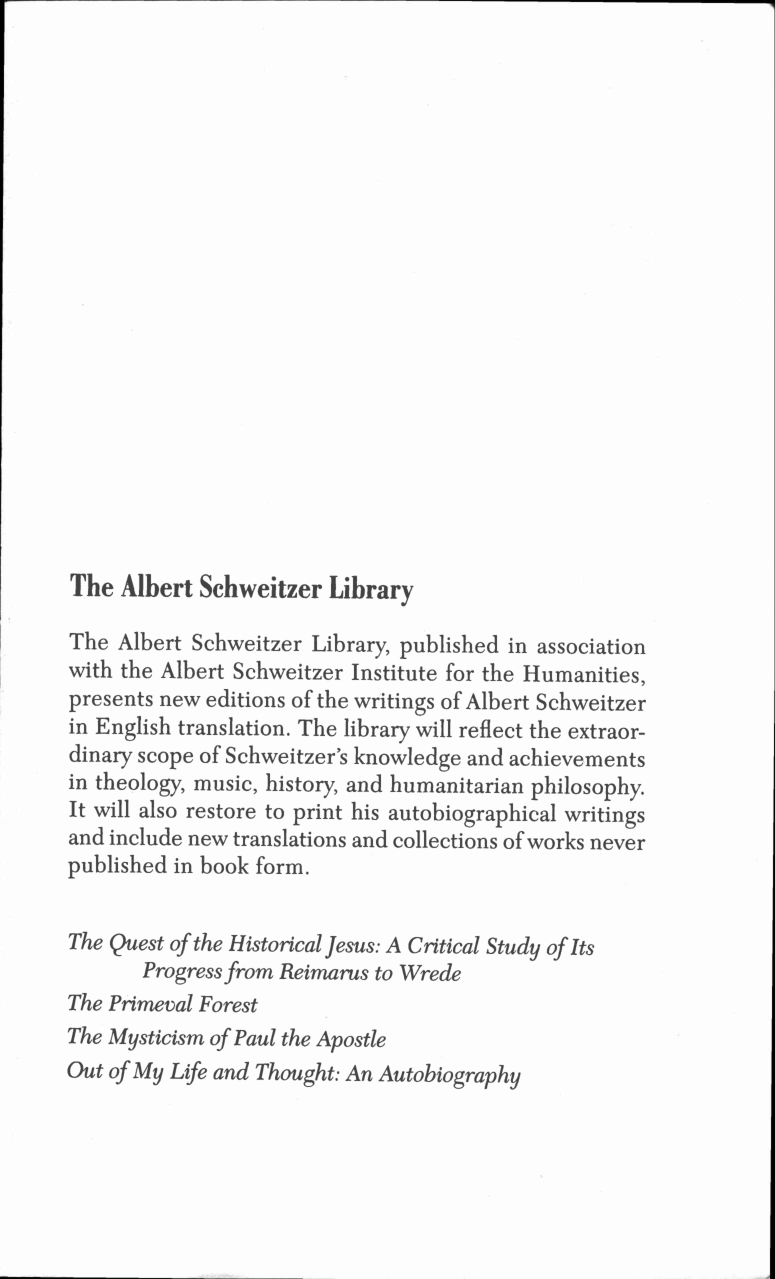 Cover for Out Of My Life And Thought - An Autobiography